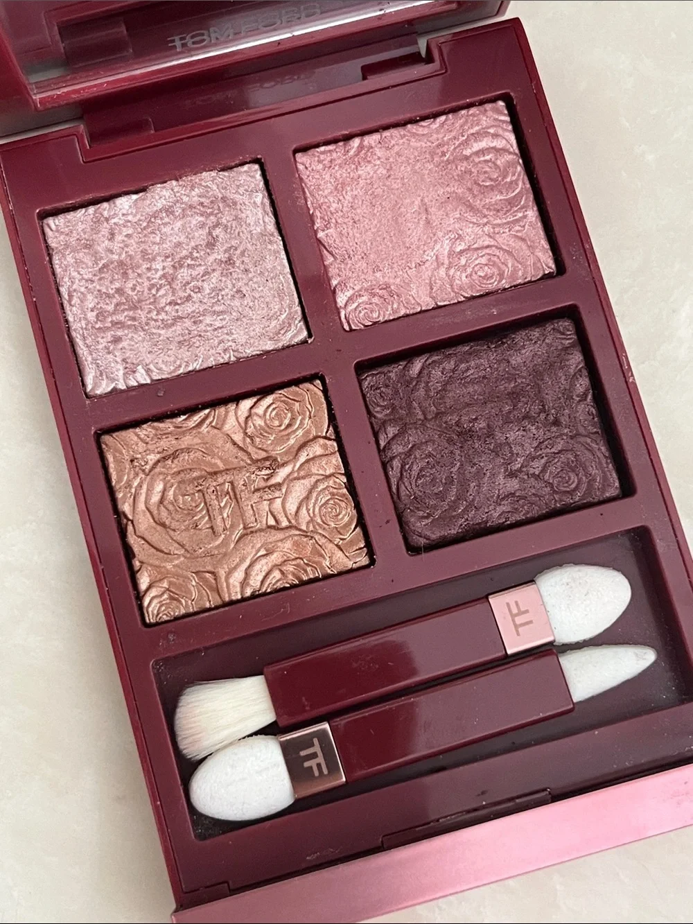 Tom Ford Rose Exposed Eyeshadow Quad Palette - Limited Edition
